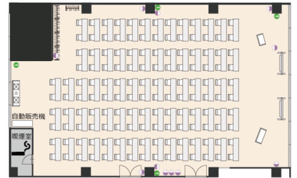 会場レイアウト図